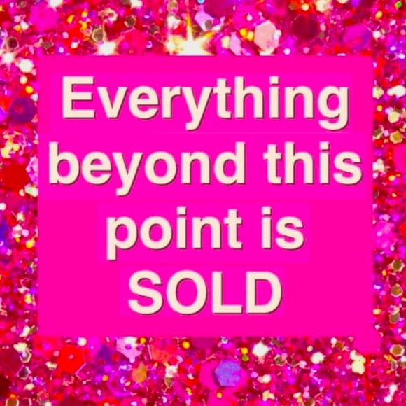 ♥️♥️ ALL ITEMS BEYOND THIS POINT HAVE BEEN SOLD ♥️♥️ - Picture 1 of 1